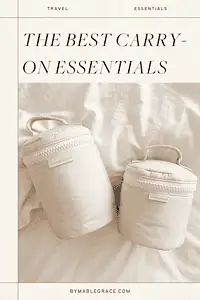 carry on essentials