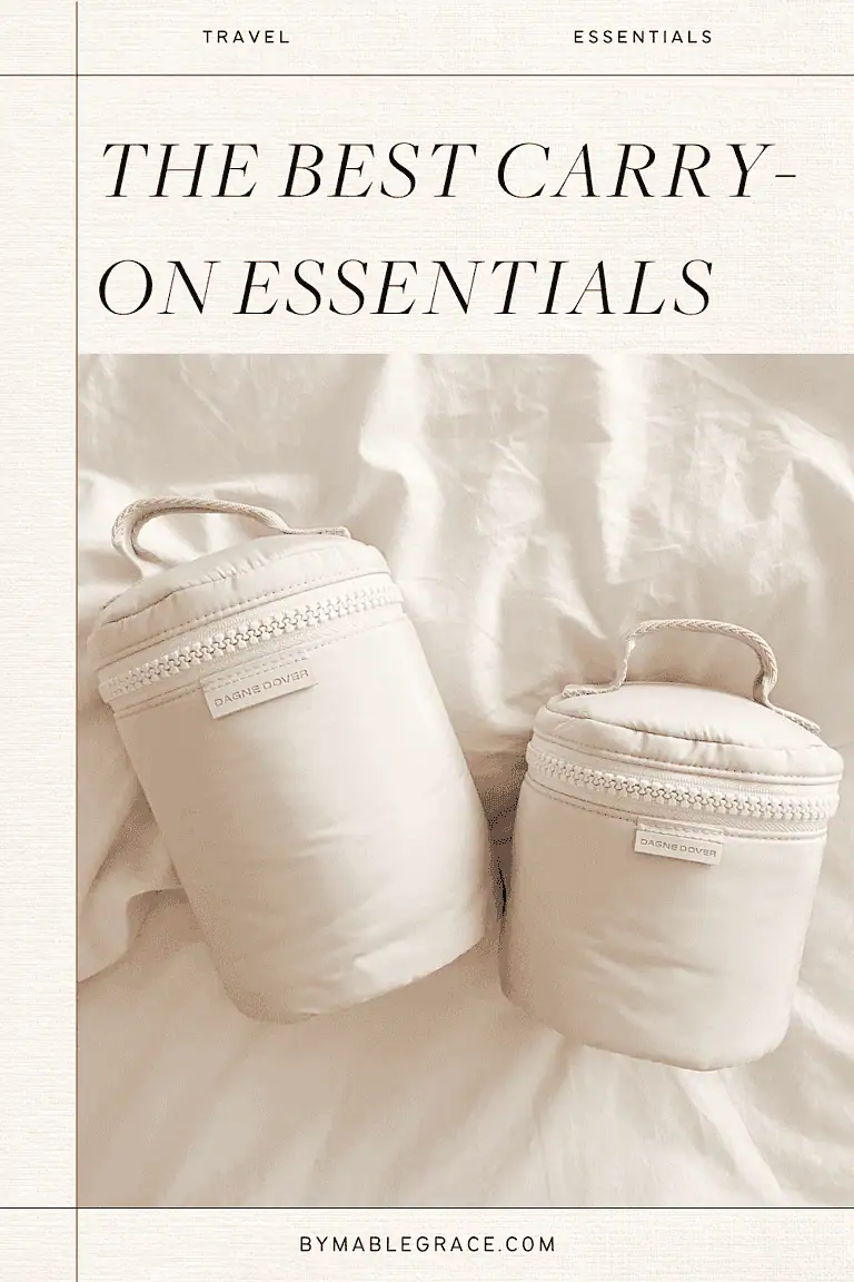 carry on bag essentials