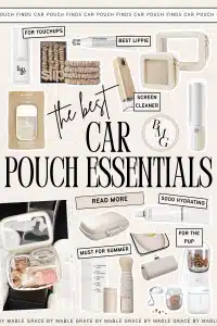 car pouch essentials