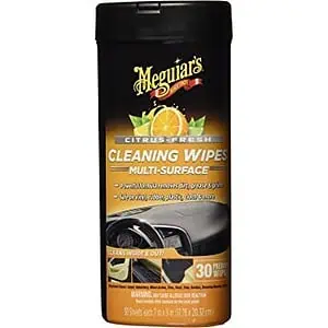 car cleaning wipes