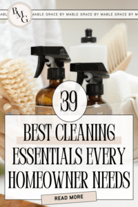 cleaning essentials