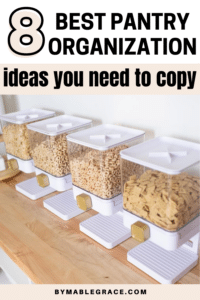 pantry organization ideas