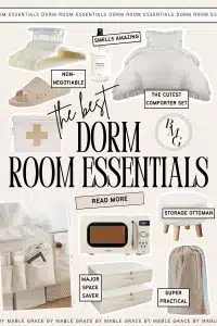 dorm room essentials
