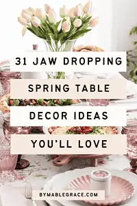spring table decor ideas