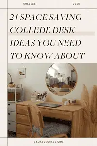 college desk ideas