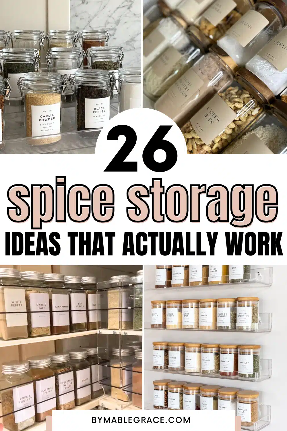 spice organization ideas