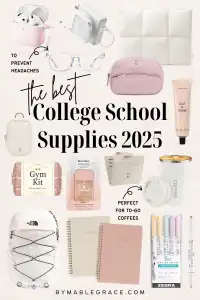 college school supplies