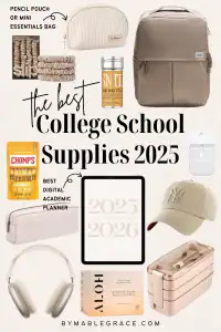 college school supplies