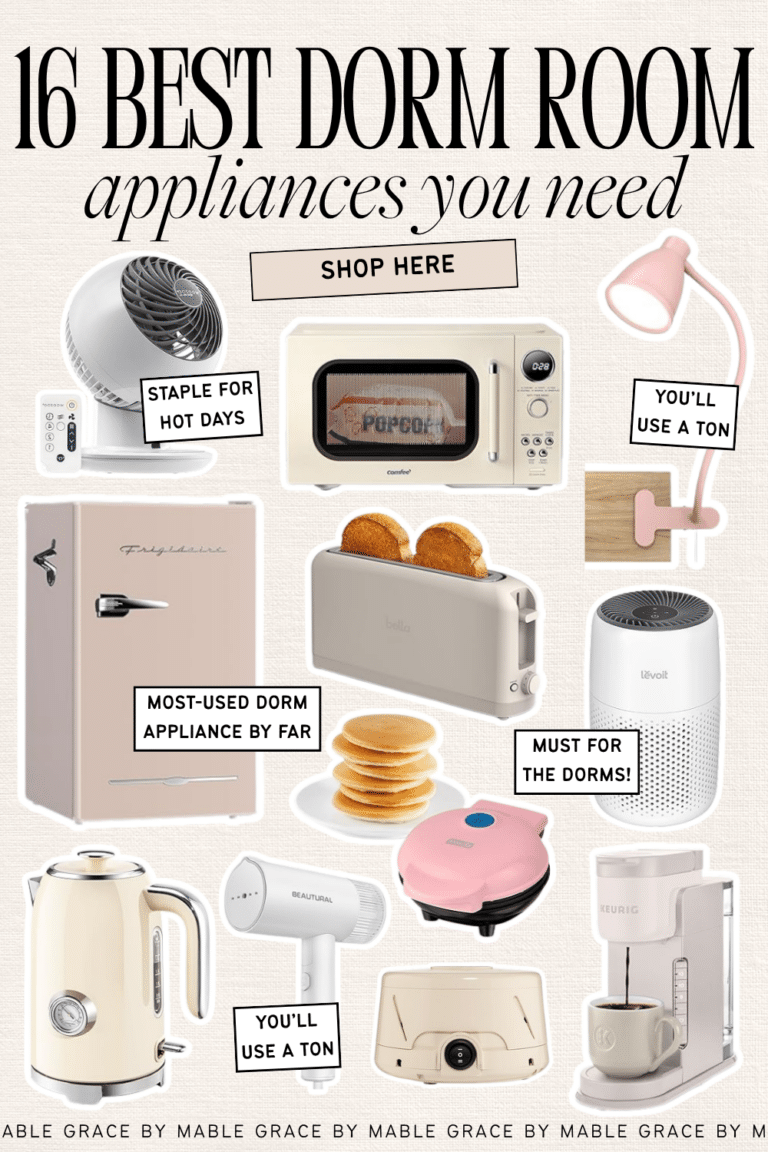 dorm appliances