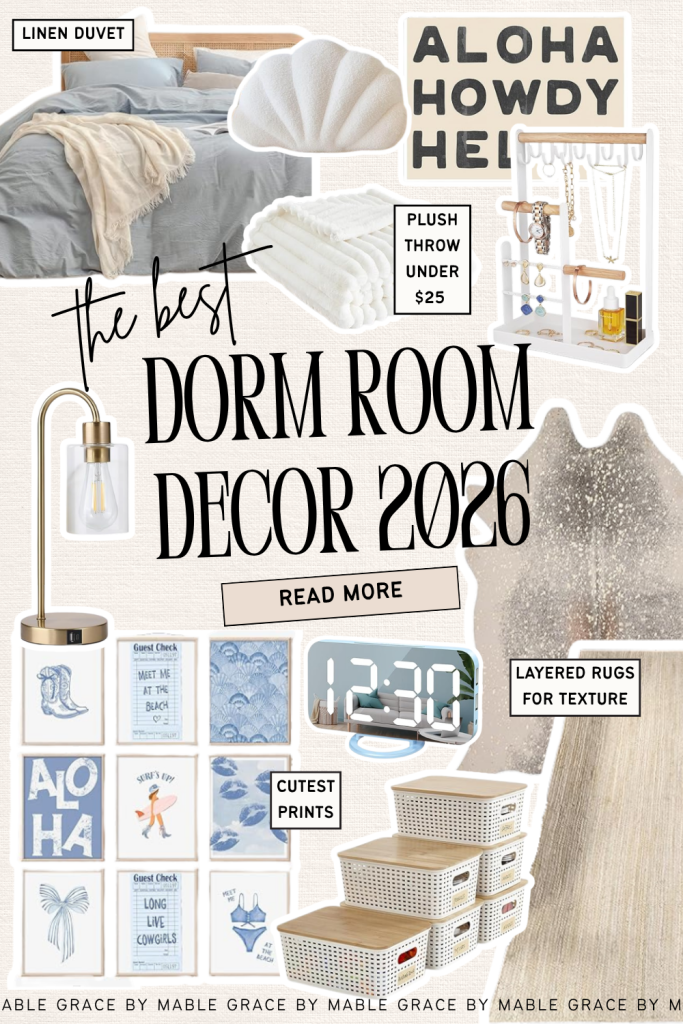 dorm room decor