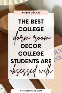 DORM ROOM DECOR