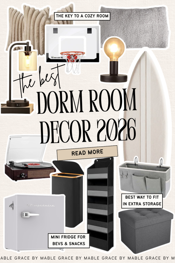 dorm room decor
