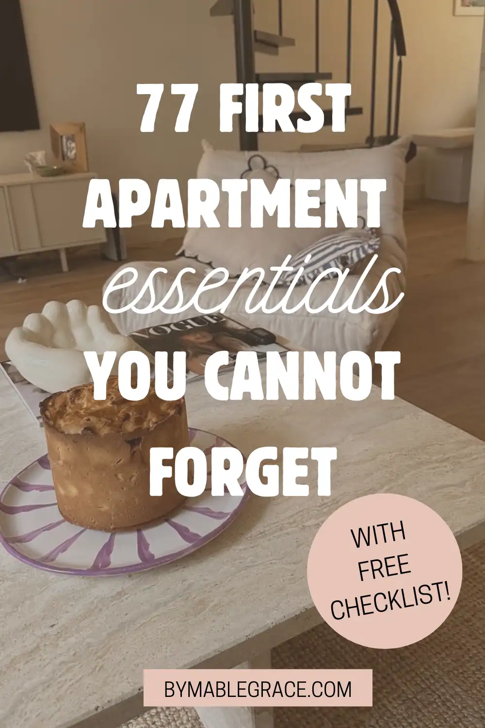 first apartment essentials