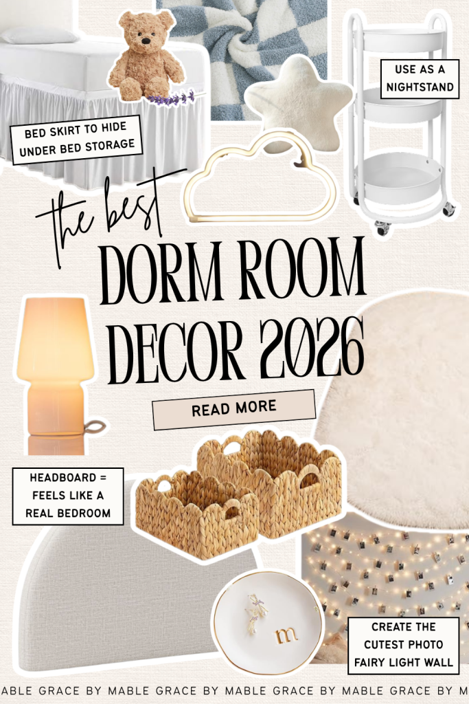 dorm room decor