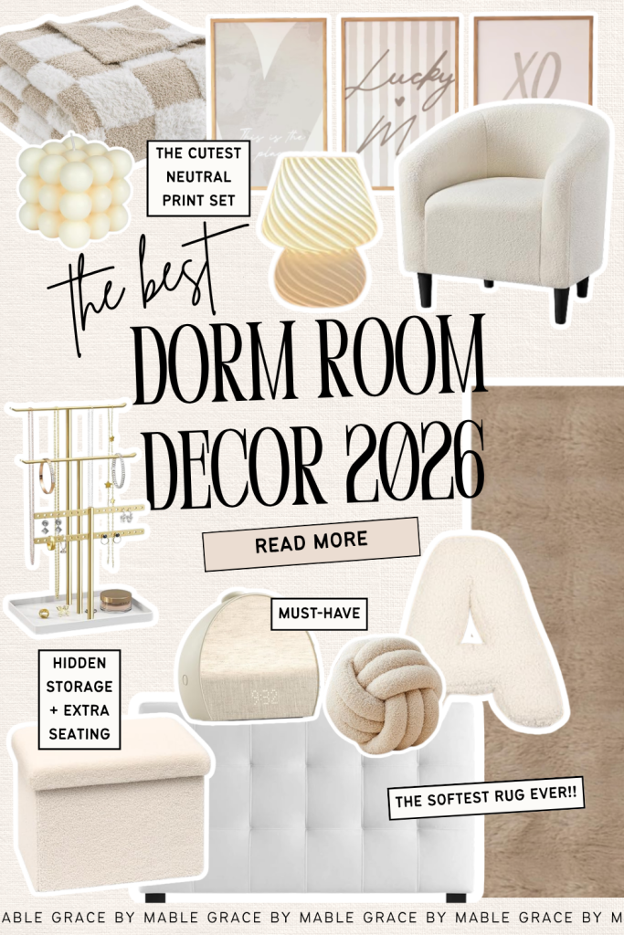 dorm room decor