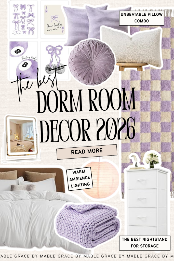 dorm room decor