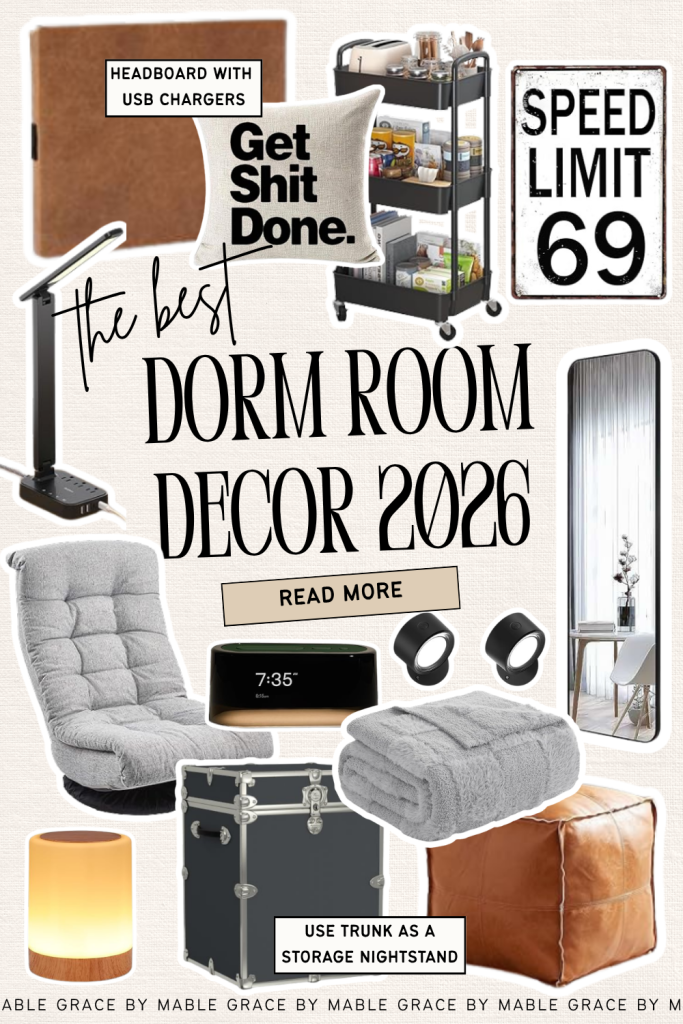 dorm room decor