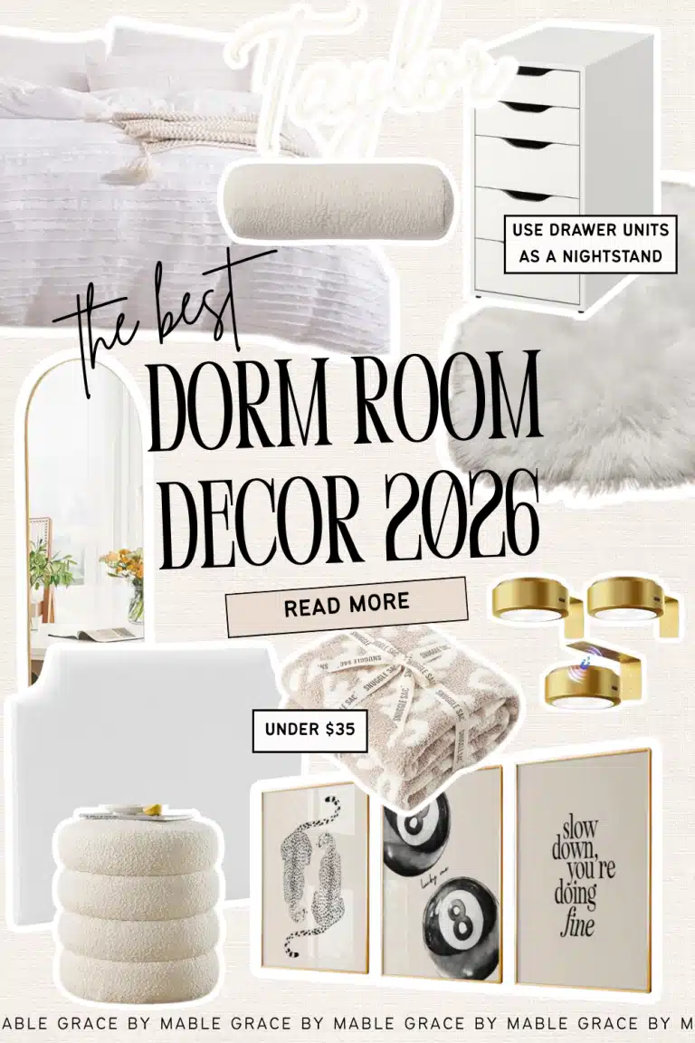 dorm room decor
