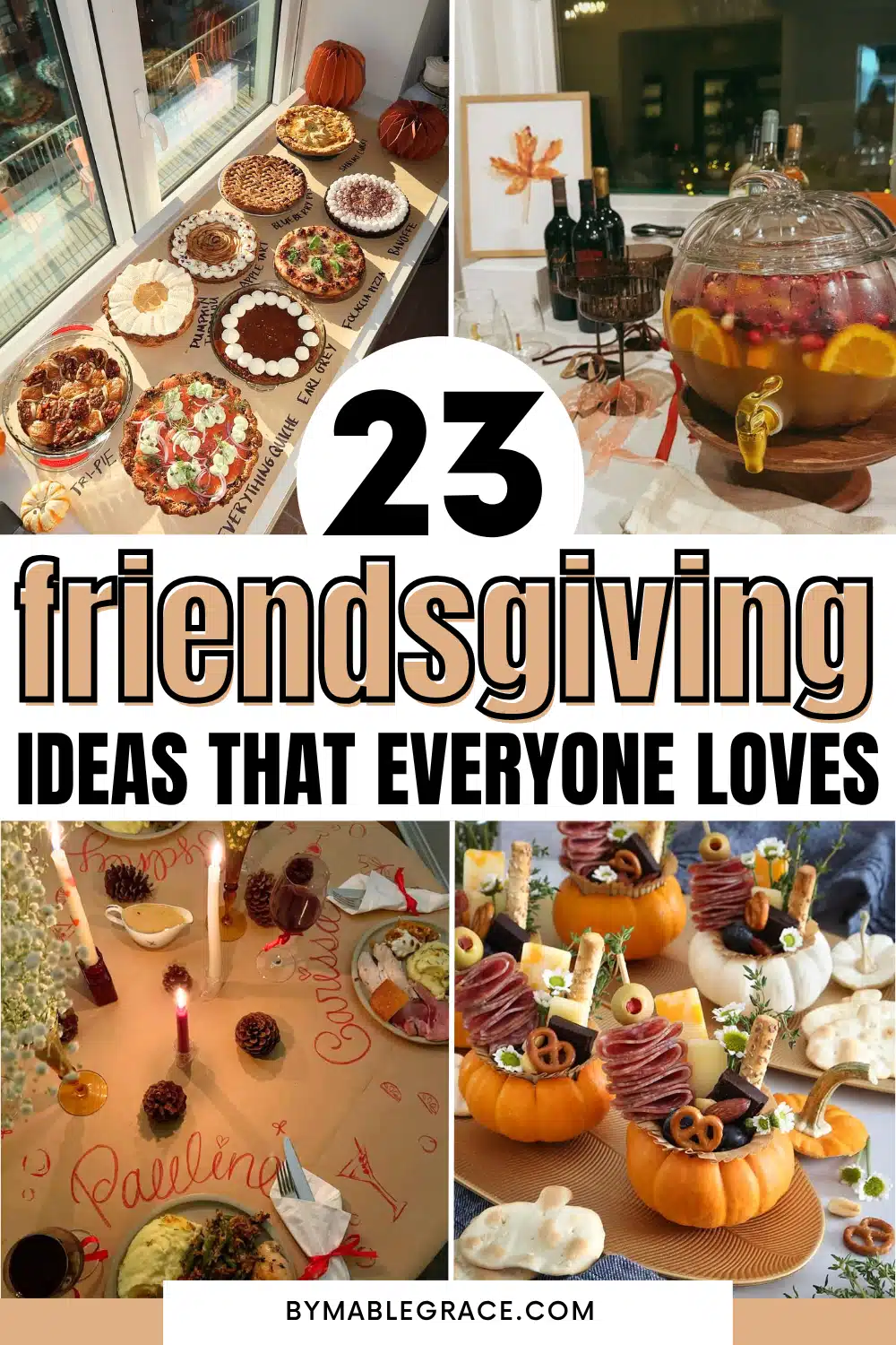 FRIENDSGIVING IDEAS