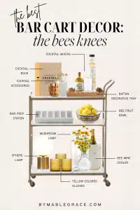 bar cart decor ideas