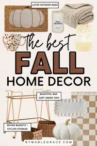 fall home decor
