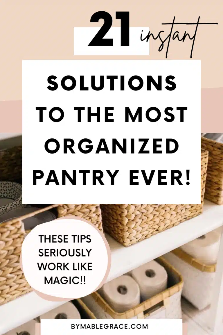 pantry organization tips
