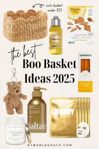 boo basket ideas for best friend