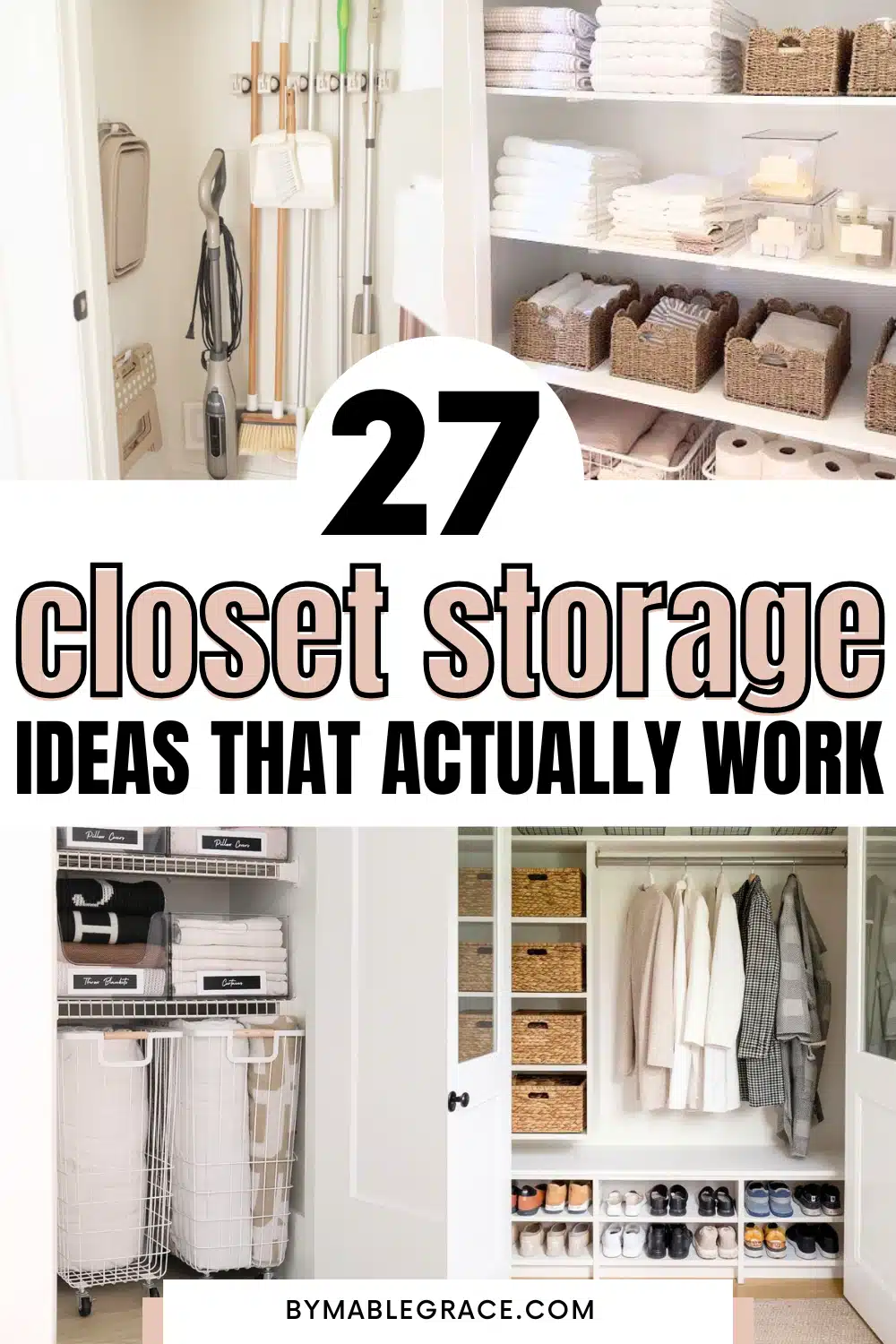 closet storage ideas