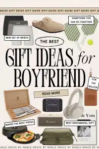 GIFT IDEAS FOR BOYFRIEND