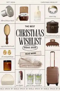 christmas wishlist ideas