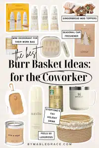burr basket ideas christmas