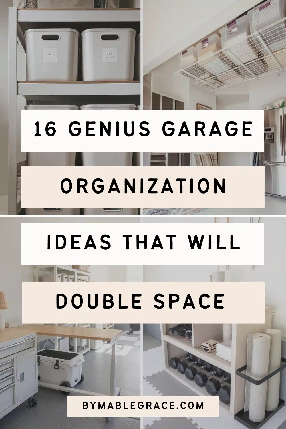 garage organization ideas