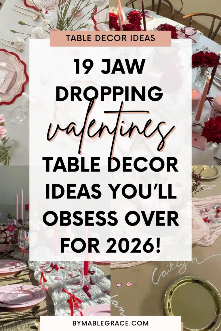 valentines table decor ideas