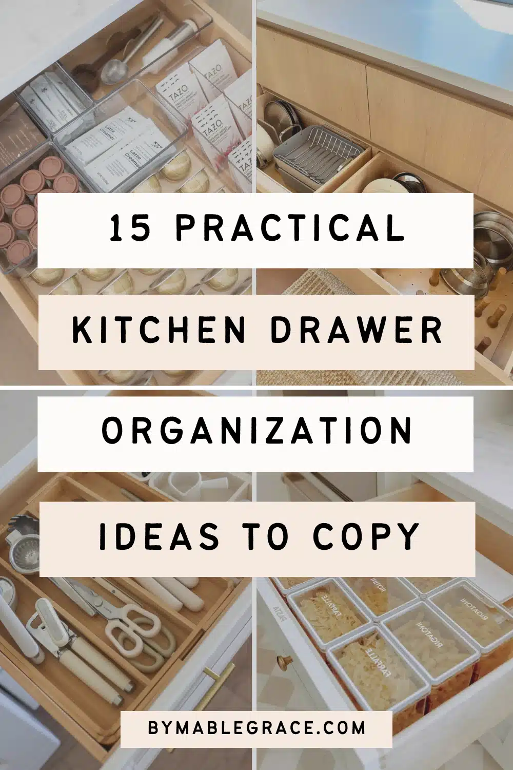 kitchen drawer organization ideas