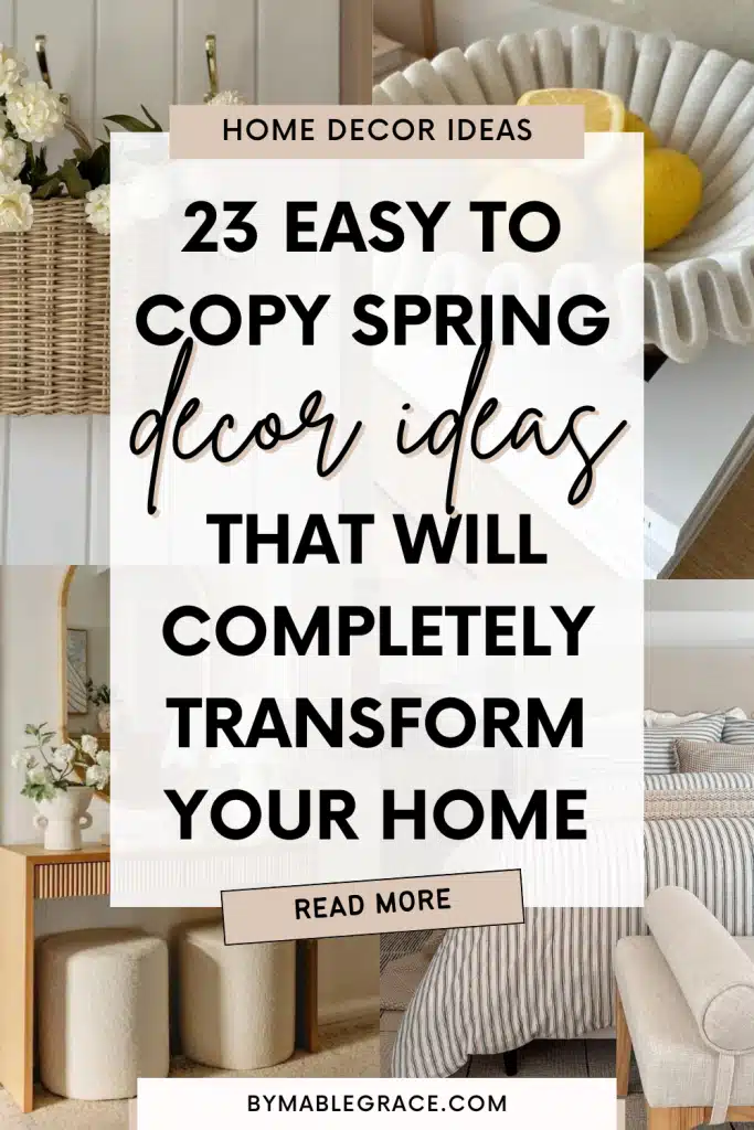 spring decor ideas