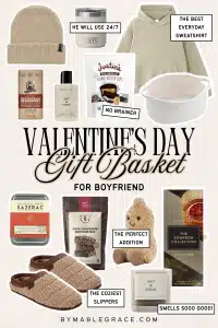 valentines gift basket ideas for bf