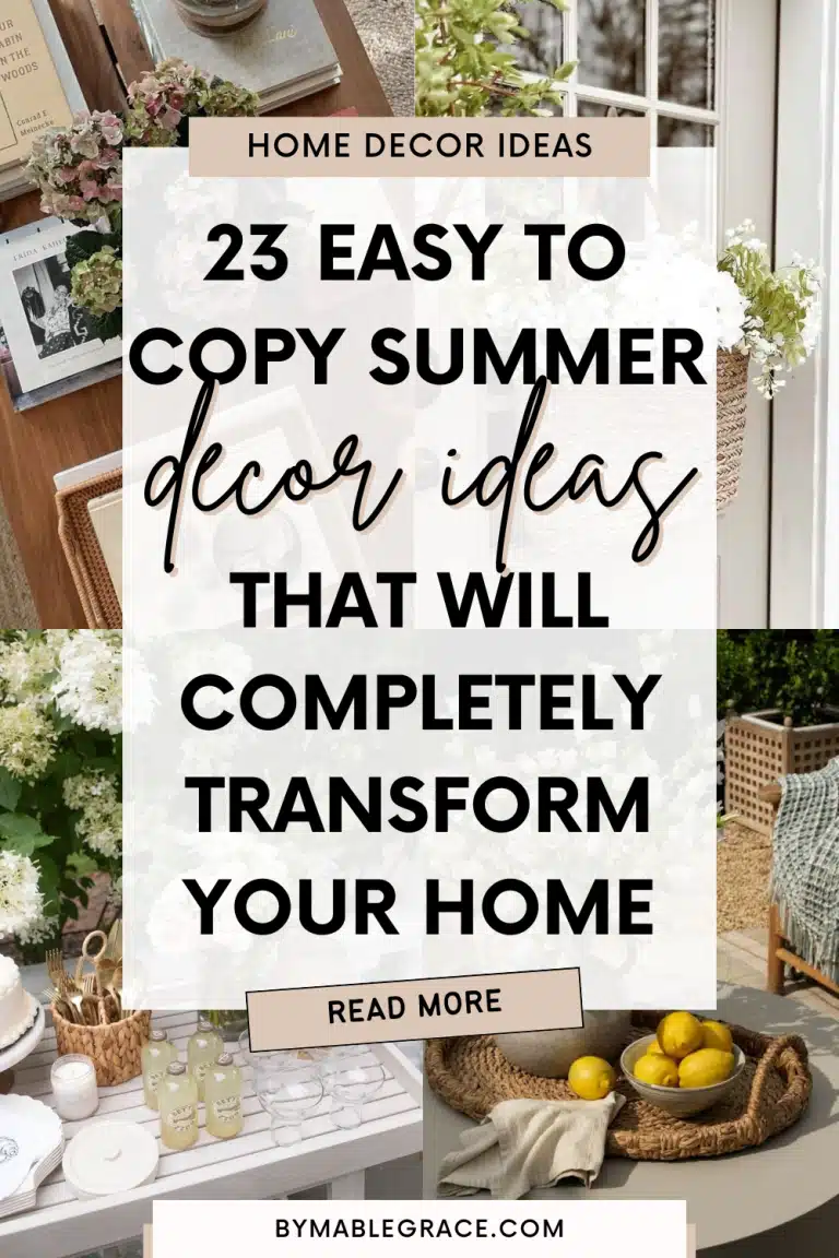 summer decor ideas