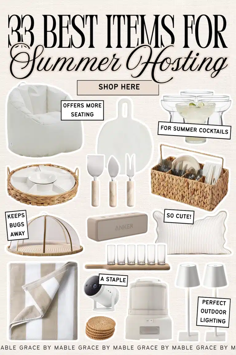 33 Items You Absolutely Need for Summer Hosting