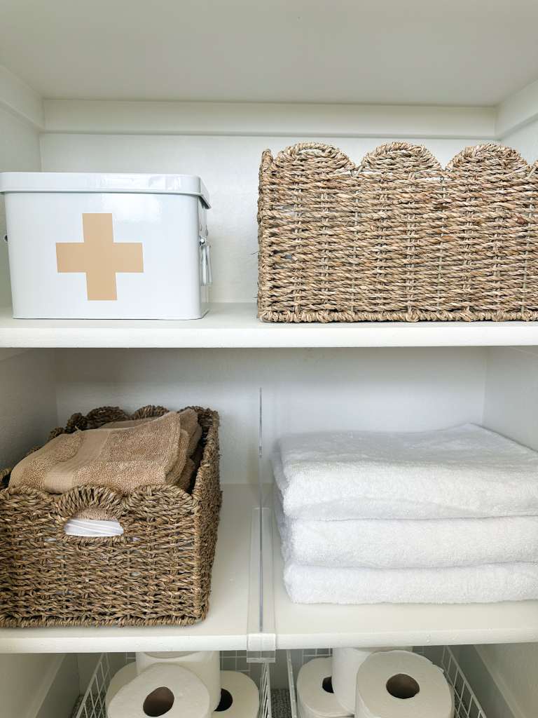 linen closet organization ideas