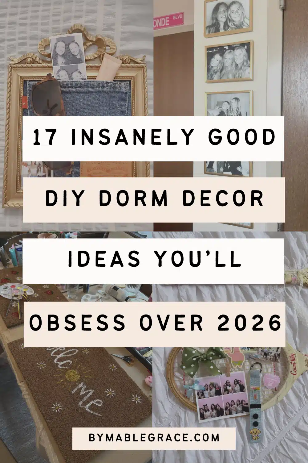 diy dorm decor ideas