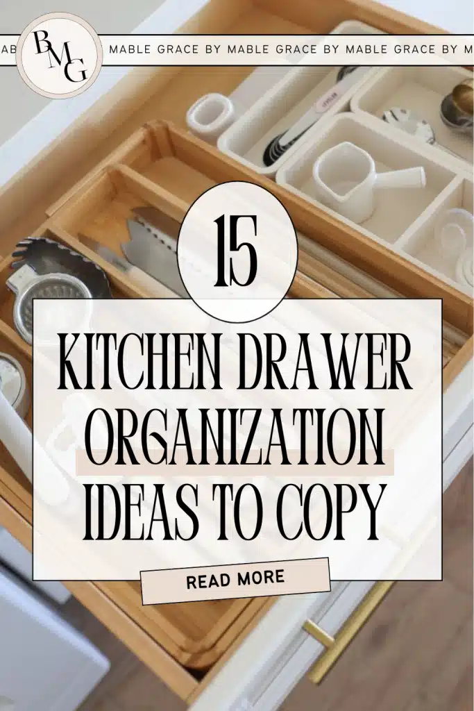 kitchen drawer organization