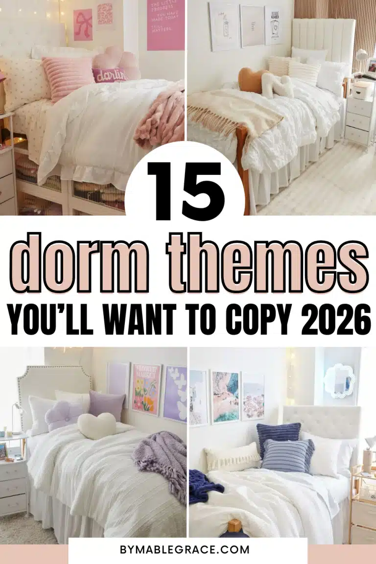 dorm room theme ideas