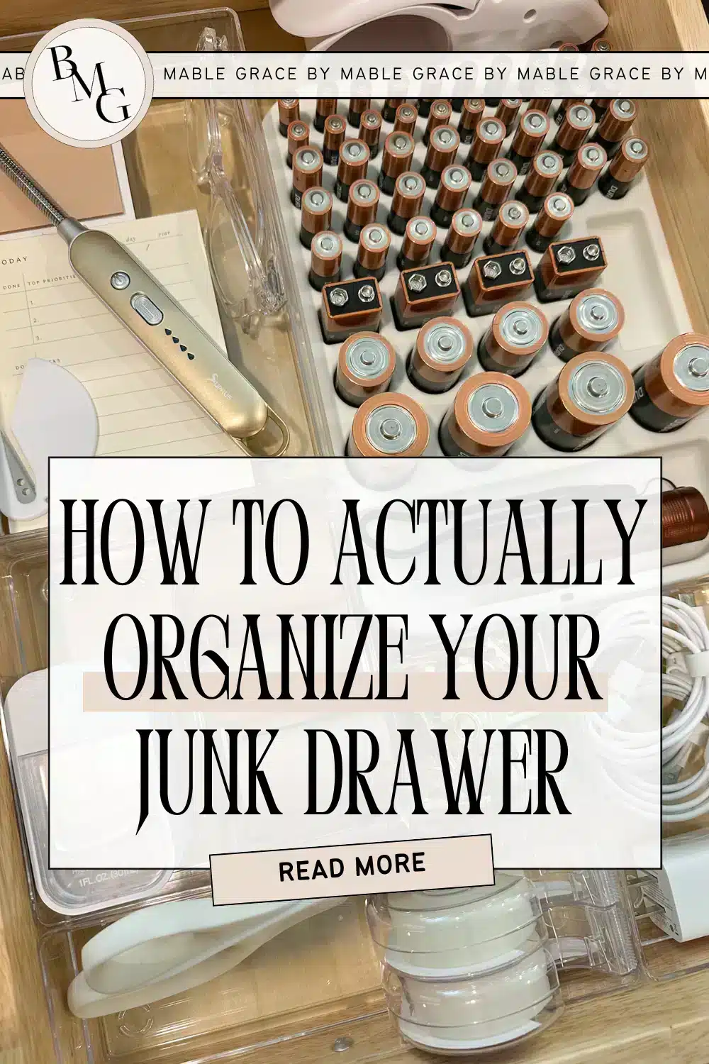 junk drawer organization