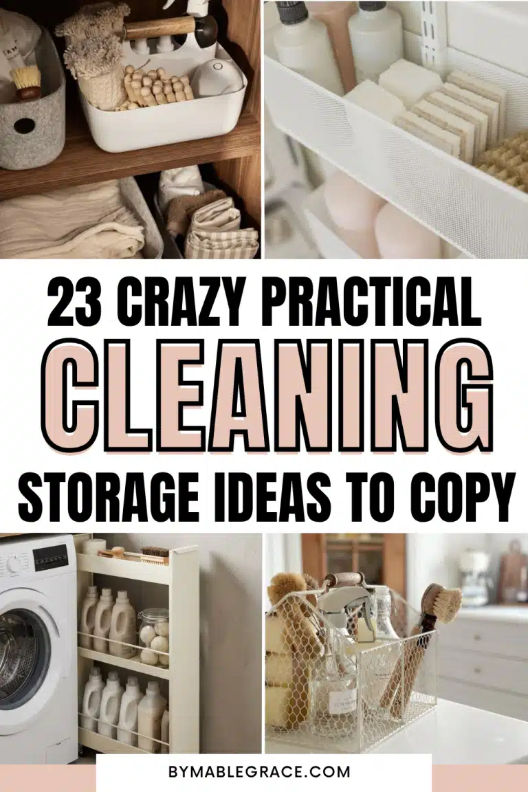 cleaning storage ideas