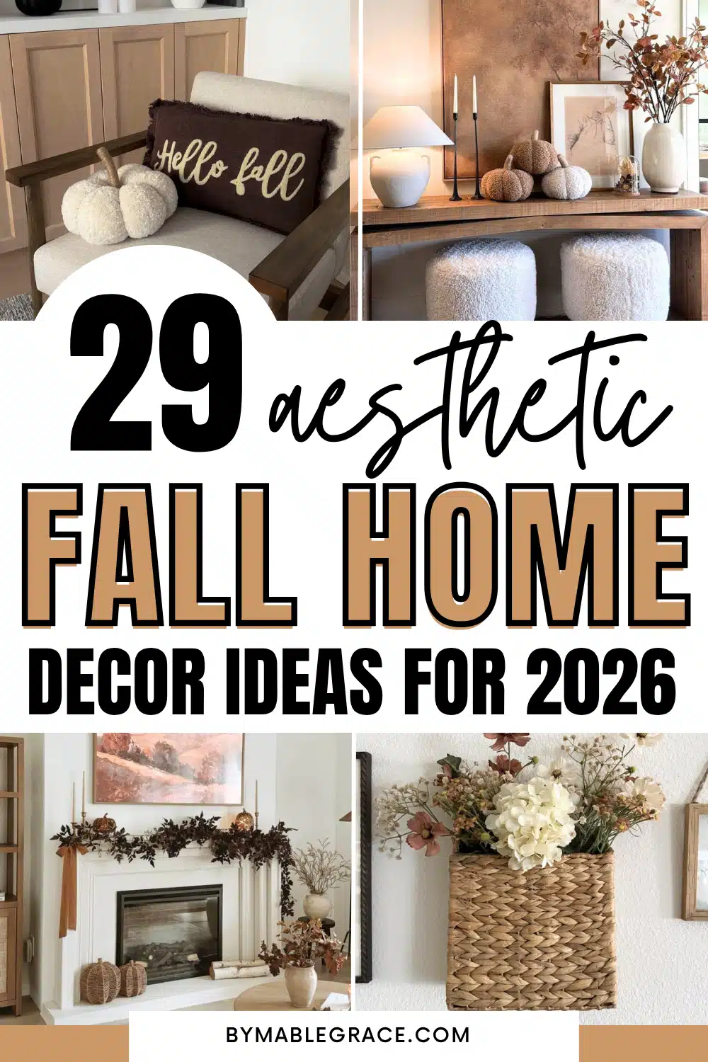 fall home decor ideas