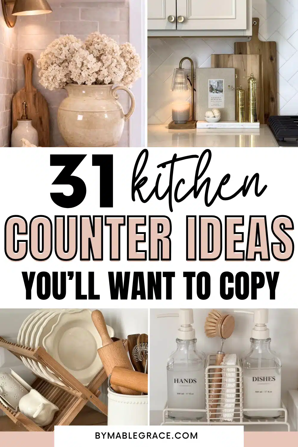 kitchen counter ideas