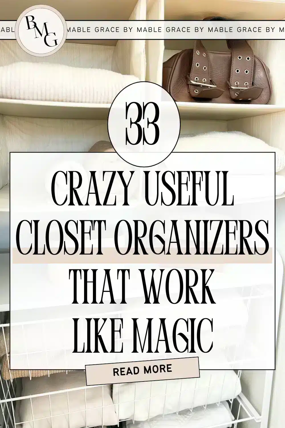 CLOSET ORGANIZER IDEAS