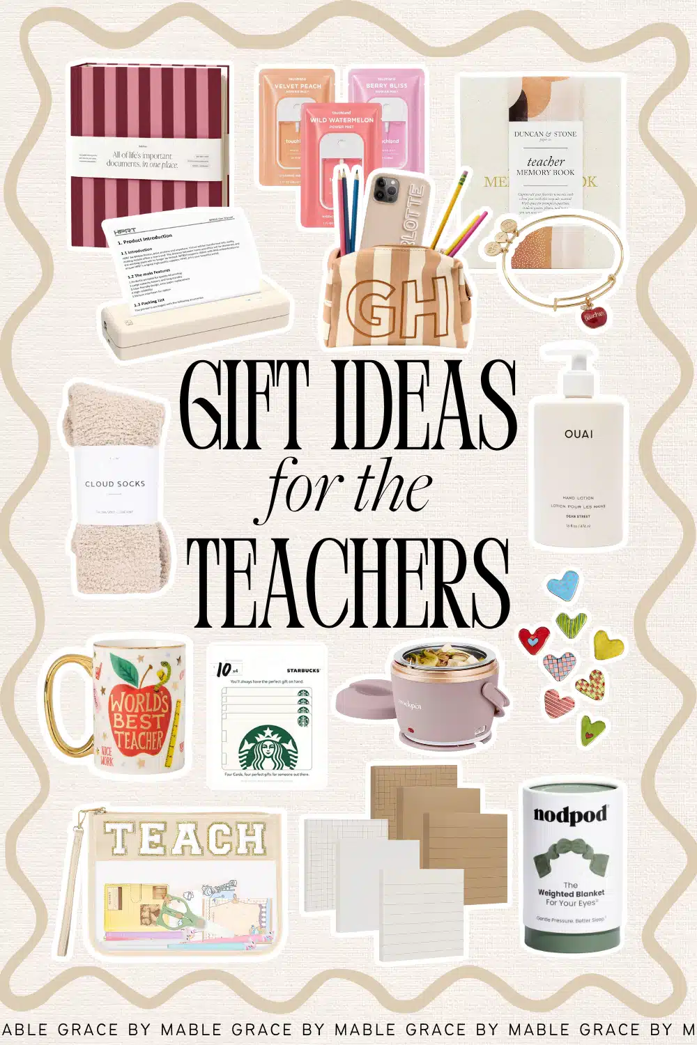 gift ideas for teachers